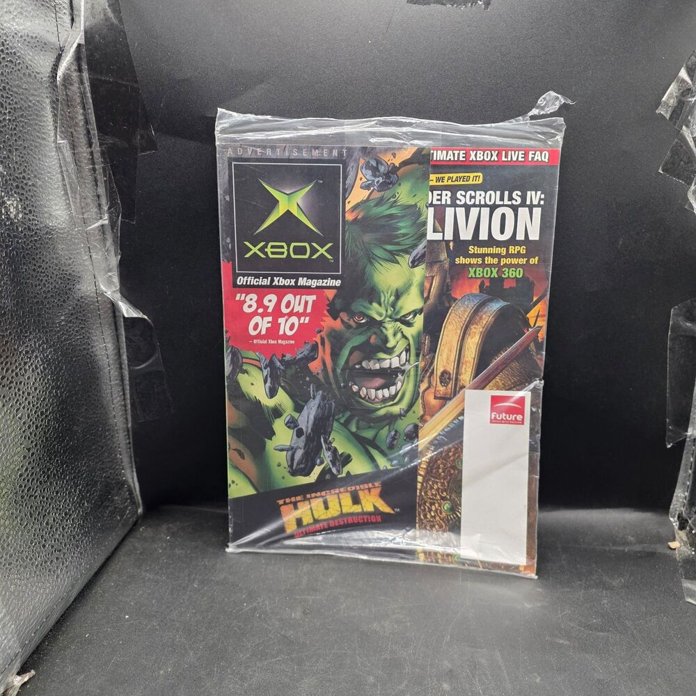 Official Xbox Magazine #49 Oct 2005 Incredible Hulk Oblivion - No Disc